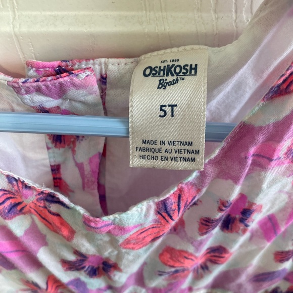 Bundle of girls summer dress and rompers size 5, osh kosh, gymboree - Picture 8 of 10